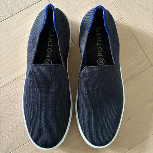 ROTHYS Sz 8.5 The Original Slip On Black Walking Sneakers Women’s Comfort Shoes - Picture 10 of 10